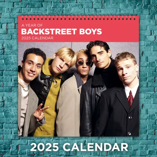 Discover Backstreet Boys Calendar 2025, Backstreet Boys 2025 Wall Calendar