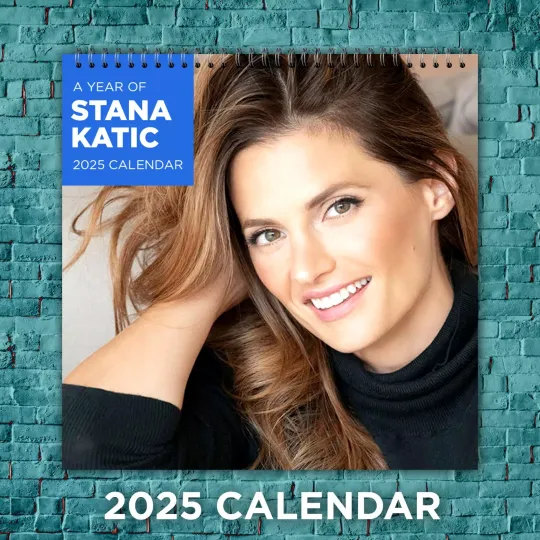 Discover Stana Katic 2025 Wall Calendar, 12-Month Actress Collection, Perfect Gift Fans