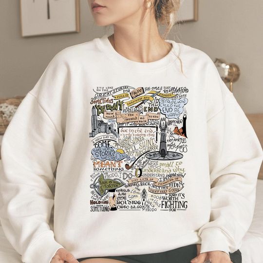 Discover TLOTR LOTR Shirt, Sam's Speech Sweatshirt, Lord, Rings Tee