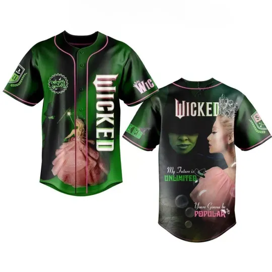 Discover Wicked My Future Is Unlimited You’re Gonna Be Popular Baseball Jersey