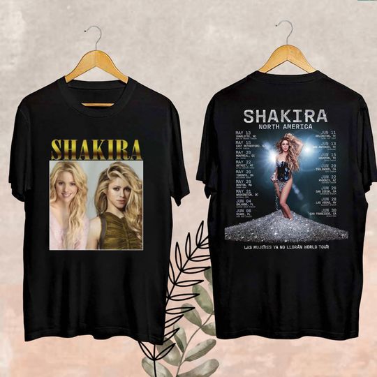 Discover Shakira World Tour 2025 Shirt
