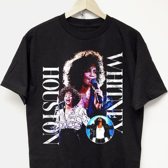 Discover WHITNEY HOUSTON T-SHIRT
