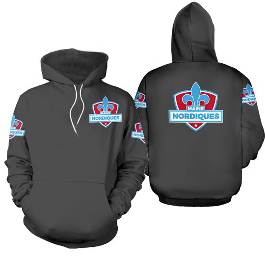 Discover Maine Nordiques 3D Hoodies