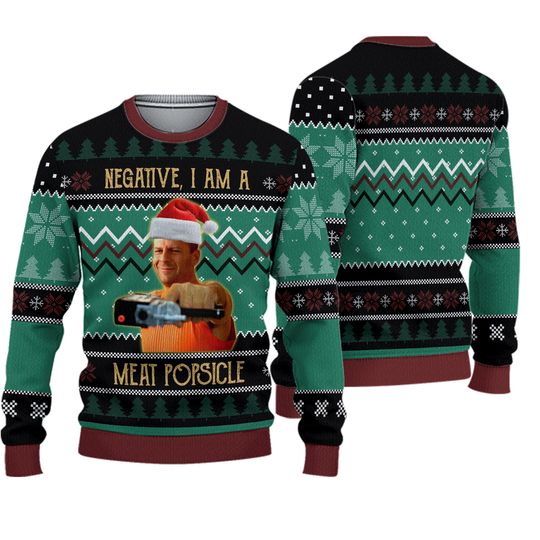 Discover The Fifth Element Christmas Ugly Sweater, Negative I Am A Meat Popsicle