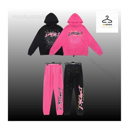 Discover Unisex Sp5der Worldwide Hoodie Angel Number 555