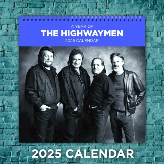 Discover The Highwaymen 2025 Country Music Legends Calendar