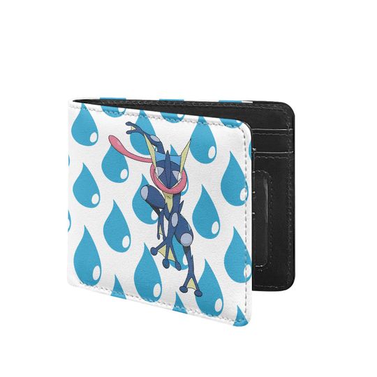 Discover PKM Greninja with All-over Print Bi-fold Wallet