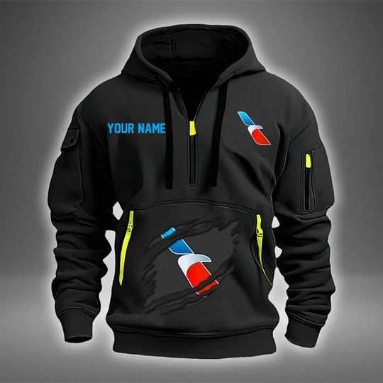 Discover AMERICAN AIRLINES 2D Quarter Zip Hoodie XTHS2716