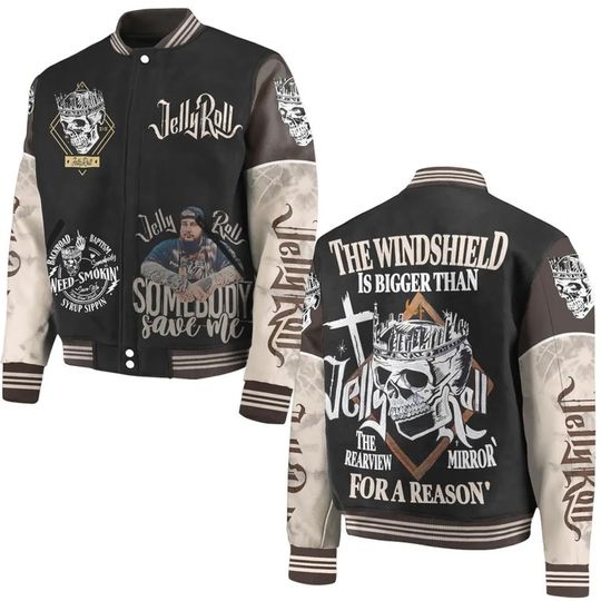 Discover Jelly Roll Im Not Okay Limited Edition Baseball Jacket