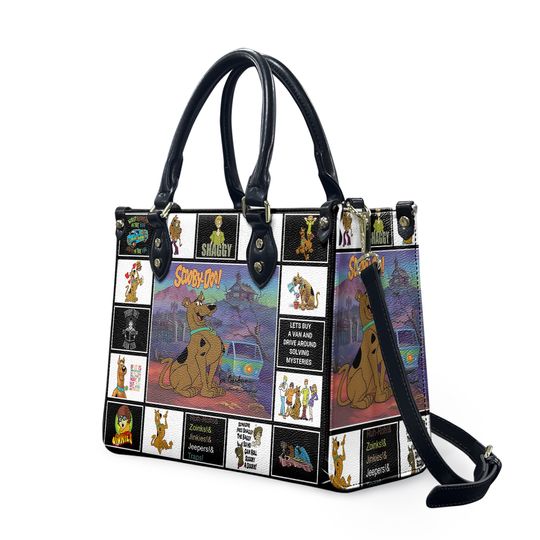 Discover Scooby-Doo Handbag, Scooby-Doo Leather Bag, Vintage HandBag
