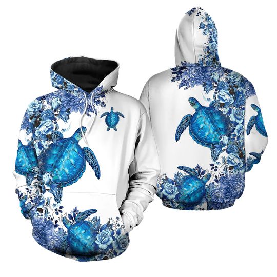 Discover Christmas Sea Turtle Hoodie