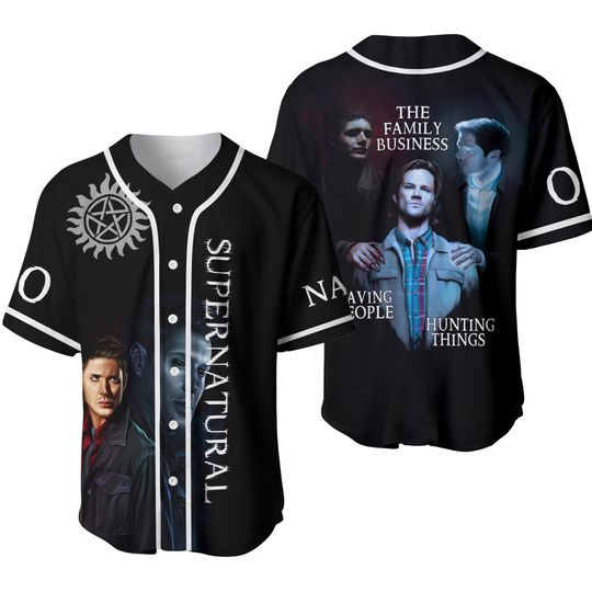Discover Supernatural Tv Series Shirt, Supernatural Winchester Jersey