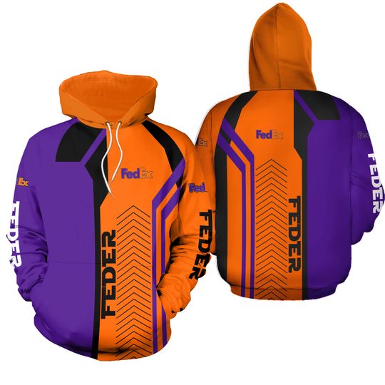 Discover Fedex Purple Custom Full Print 3D Hoodie