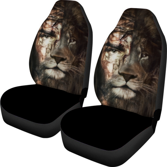 Discover Lion of Judah Car Seat Cover Jesus Lion Car Seat Cover