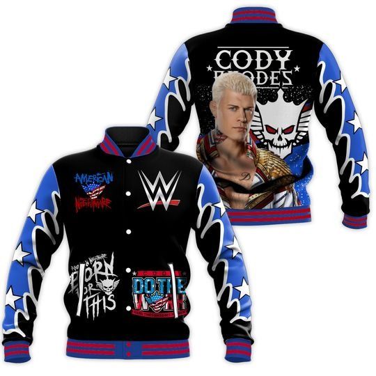 Discover Cody Rhodes American Nightmate Baseball Jacket