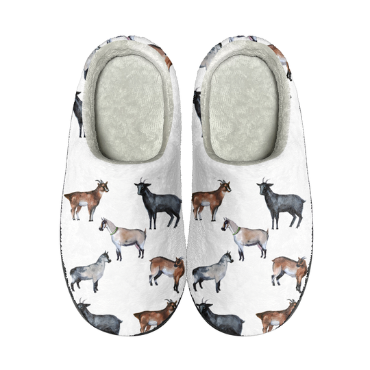 Discover Men's Goat Indoor Slippers