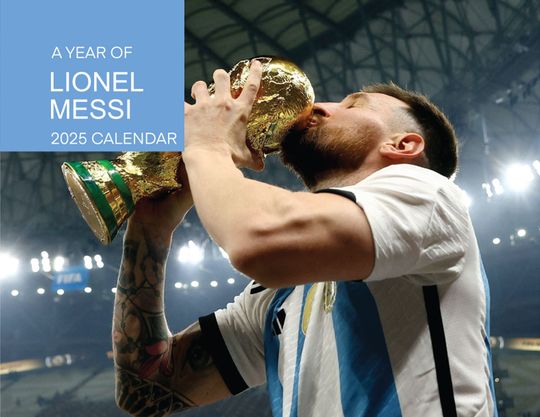Discover Lionel Messi Calendar Vol.1 - 2025 Calendar, Wall Calendar 2025, Planner 2025