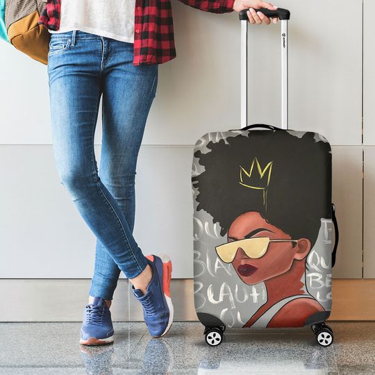 Discover Boss Lady Luggage Cover, Diva Luggage Cover,