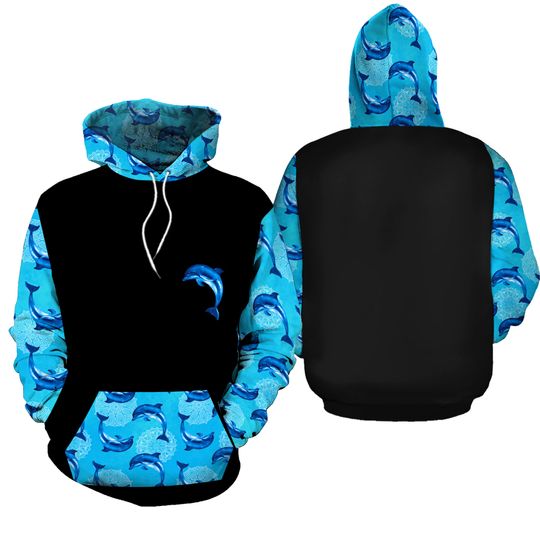 Discover Christmas Dolphin Hoodie and Leggings Set