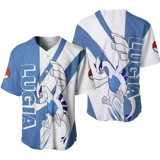 Discover Lugia Baseball Jersey Shirt Lugia Jersey Gift