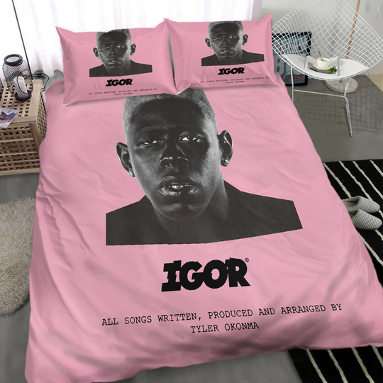 Discover Tyler The Creator Rapper Bedding Set, Gifts for Fan