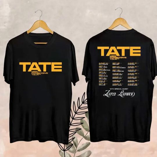 Discover Miss Possessive World Tour Merch, Tate McRae Tour 2025 Fan Shirt, Tate McRae Fan Gift