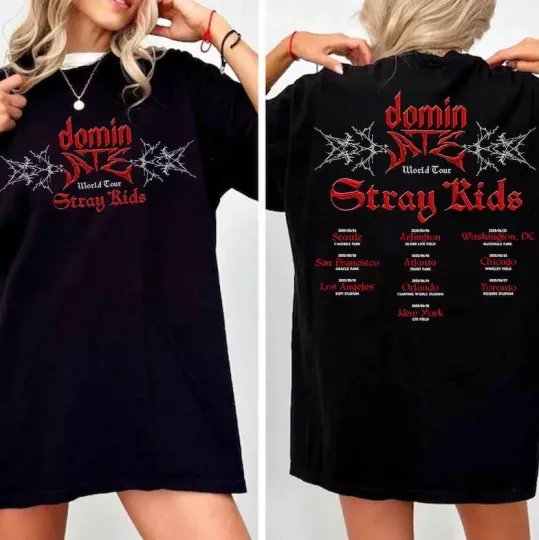 Discover Stray Kids 2025 World Tour Shirt