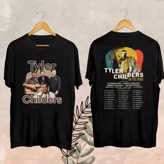Discover Tyler Childers Tour 2025 Fan Shirt, Tyler Childers On The Road Tour Shirt