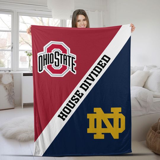 Discover Custom House Divided Blanket, House Divided Baseball, Basketball Team Blanket