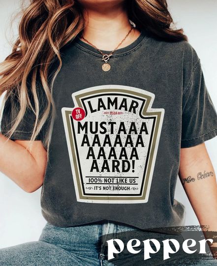 Discover Kendrick Lamar MUSTARD Meme T-Shirt, GNX Album Reference Shirt