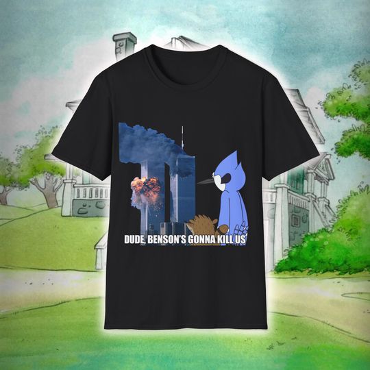 Discover Regular Show 9/11 Meme Shirt, 9/11 Meme, Regular Show