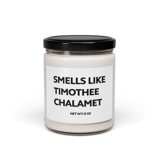 Discover Smells Like Timothee Chalamet Candle