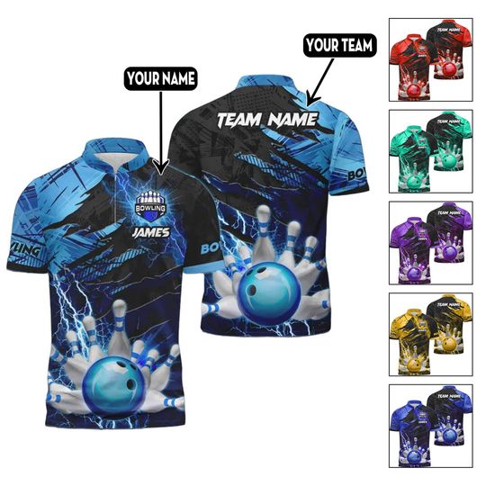 Discover Custom Bowling Jerseys For Team BO0364
