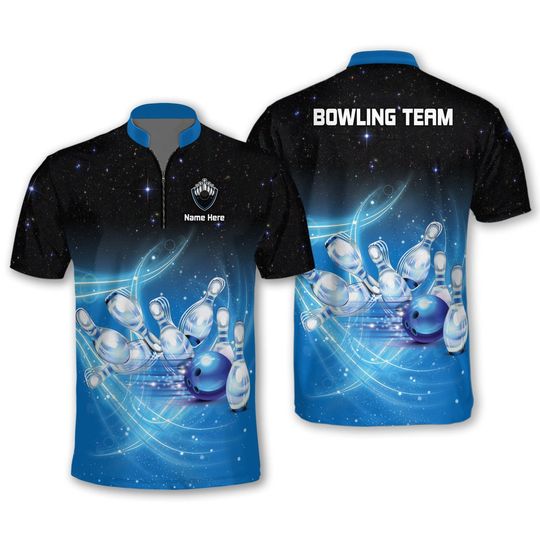 Discover Custom Bowling Jersey League Shirt BM0275