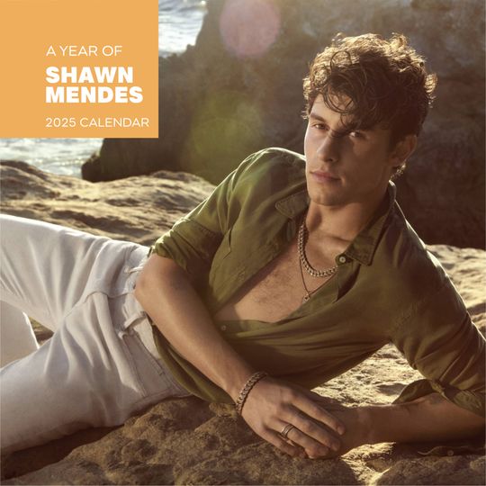 Discover Shawn Mendes Calendar 2025, Celebrity Calendar, Shawn Mendes 2025