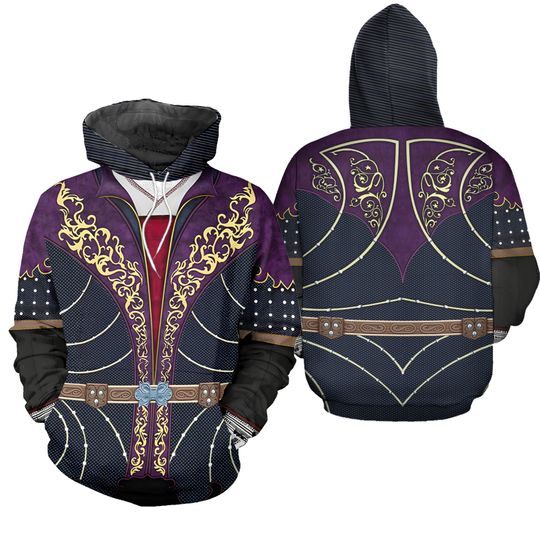 Discover Baldur's Gate Astarion Full Over Print 3D Hoodie
