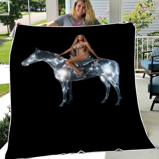 Discover Beyonce Renassiance Plush Blanket