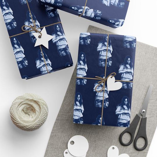 Discover Billie Eilish Christmas Gift Wrap