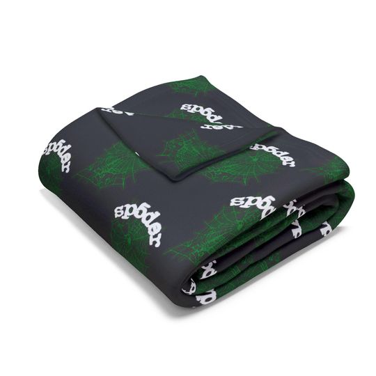 Discover Sp5der Arctic Fleece Blanket, Hypebeast Blanket, Perfect Streetwear