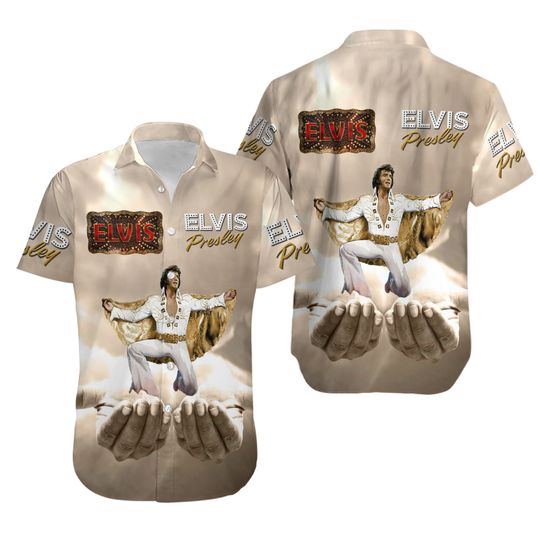 Discover Elvis Presley Hawaiian Button-Up Shirt Collection