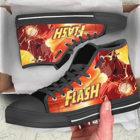 Discover The Flash Fans Unofficial High Top Shoes