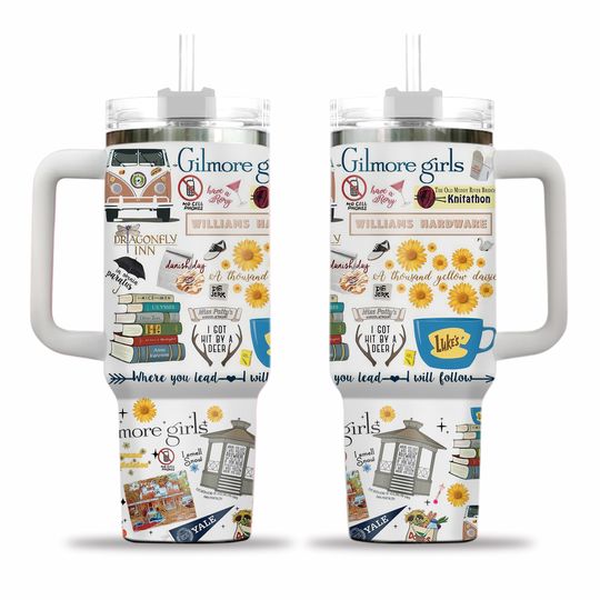 Discover Gilmore Girls Sublimation 40oz Tumbler