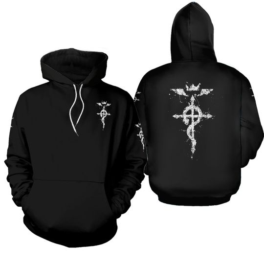 Discover Fullmetal Alchemist 3D Hoodies