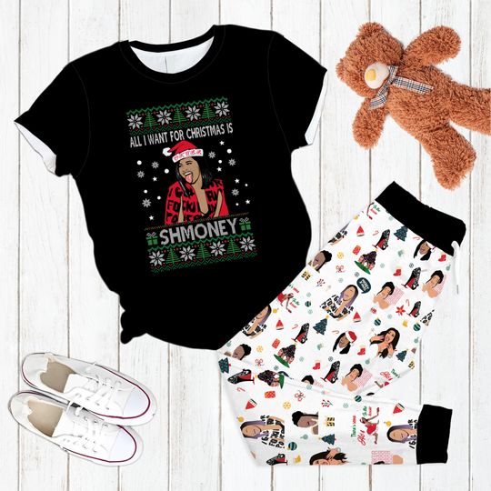 Discover Cardi B Shmoney Pajamas Set, Cardi B Personalized Family Pajamas,Cardi B Family Christmas Pajamas Set.