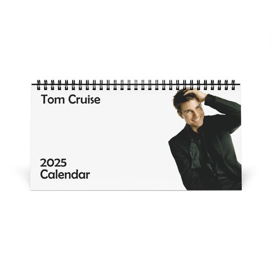 Discover 2025 Tom Cruise Movie Desk Calendar
