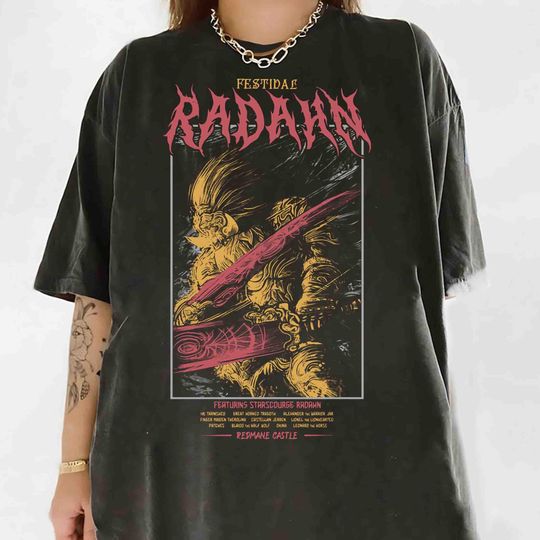 Discover Elden Ring Radahn Shirt, Let Me Solo Her Shirt, Game shirt, Gift for him.