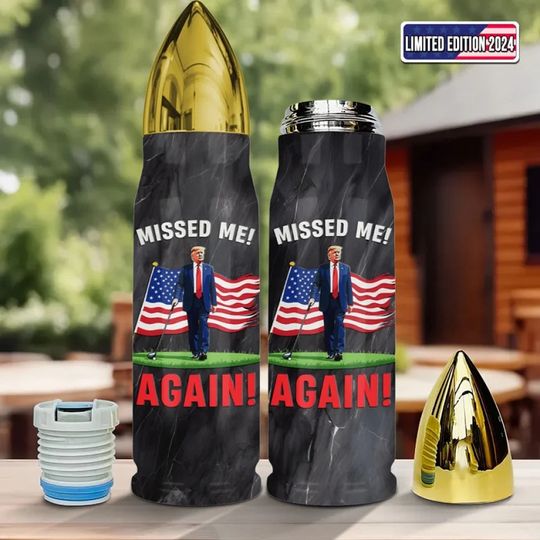 Discover You Missed Again - US Election, Donald Trump Bullet Tumbler