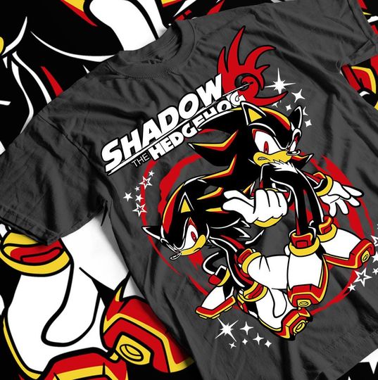 Discover Hedgehog Shadow T-shirt Gaming Legend Apparel