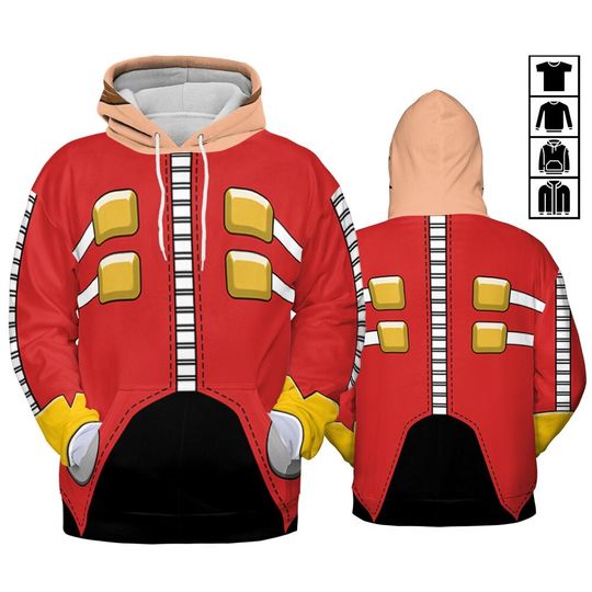 Discover Evil Egg Doctor Lightning Cosplay , Eggman Cartoon Movie