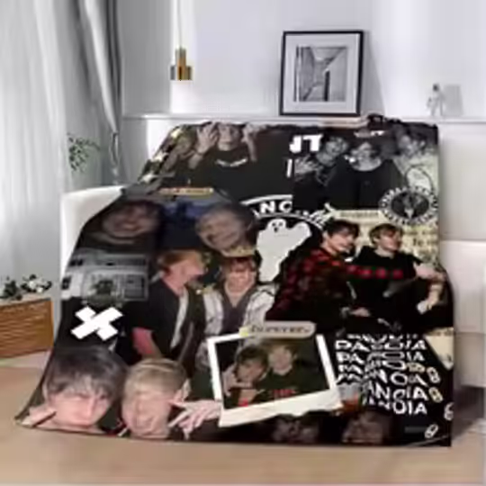 Discover Sam and Colby XPLR Printed Blanket Picnic Blankets Warm Blanket Soft and Comfortable Blanket Home Travel Birthday Gift